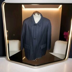 ICA Misto Cashmire ITALY Men's Structured Coat/Jacket Wool/Cashmire Size 46